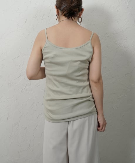 【by basics】 organic cotton cami ラスト1.2点