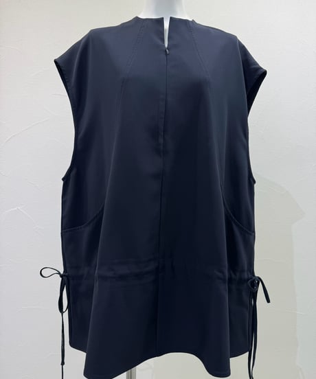 【cyan_tokyo】　ご予約 ZIP フロントフレンチチュニック