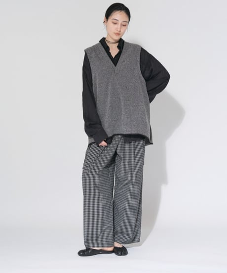 Sheer denim big shirt【ラスト2点】