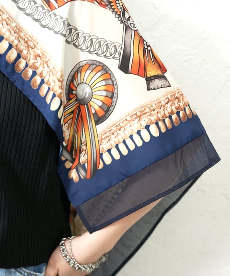 Scarf sleeve pullover【追加！ラスト1点】