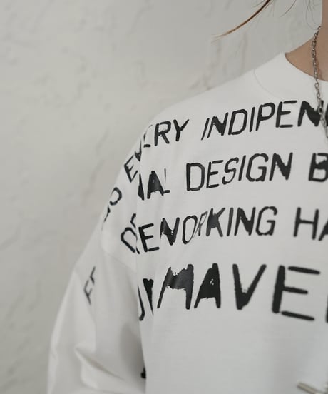 MAVERICK Typography Printed Tee