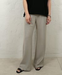 Linen touch　bias pants【ラスト1点】