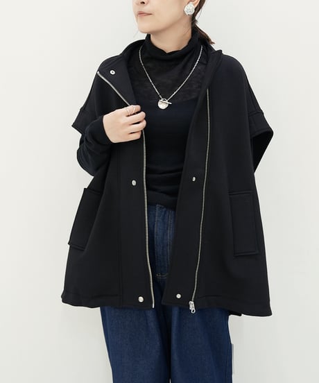 【Dignite collier】　ご予約 スリーブレスジップBZ