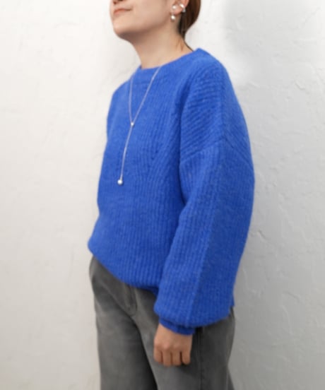 Wool knit【Whiteラスト2点】