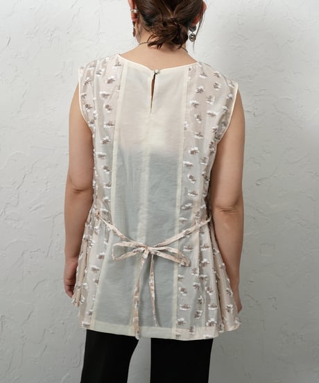 Popcorn flour blouse【ラスト2点】