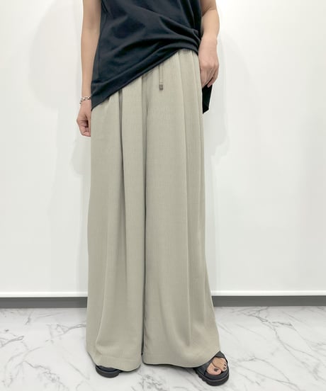 【ayane】ご予約  タックワイドパンツ