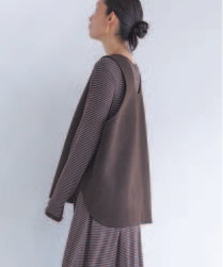 【YENN】　ご予約  W FACE OVER VEST