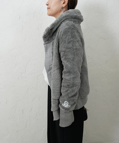 【MAISON MAVERICK PRESENTS】ご予約 大ヒット！ Hight-Neck Zipup Boa