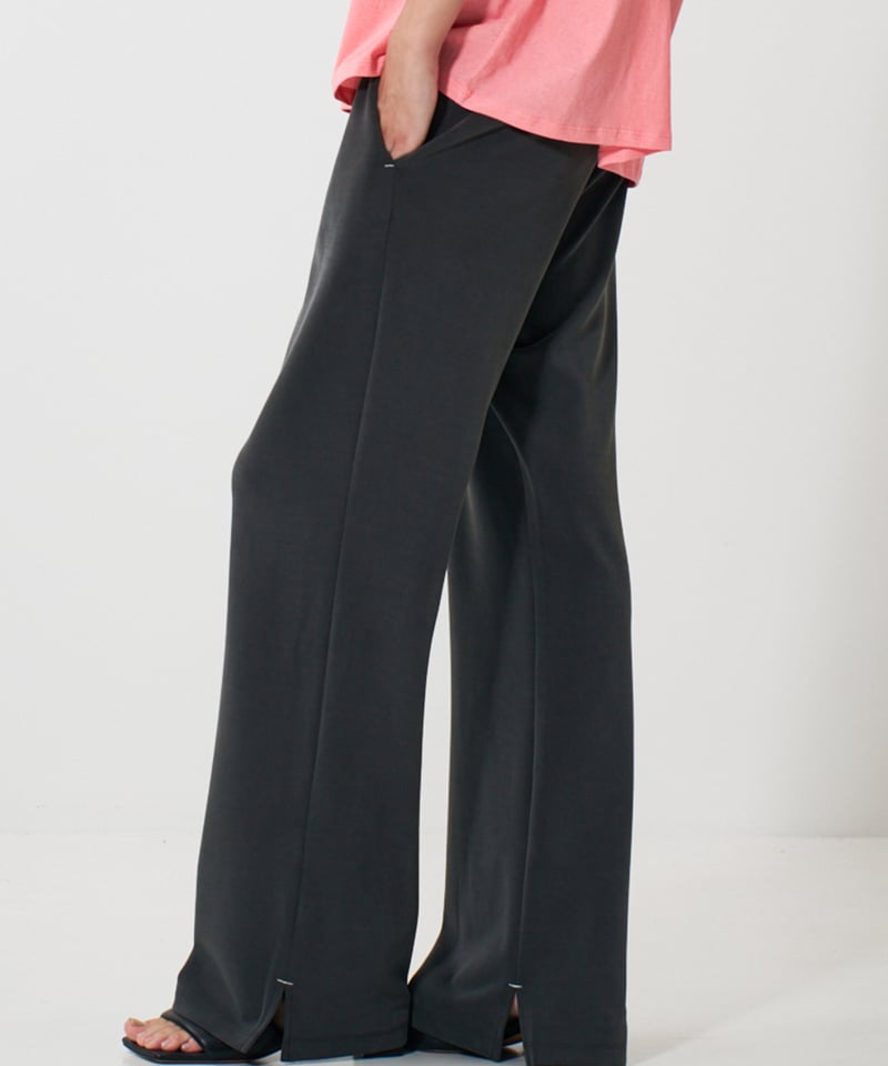 YENN】 ご予約 SIDE SLIT SLACKS | select shop Liren