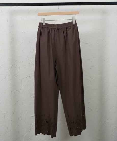 Hem race tack pants