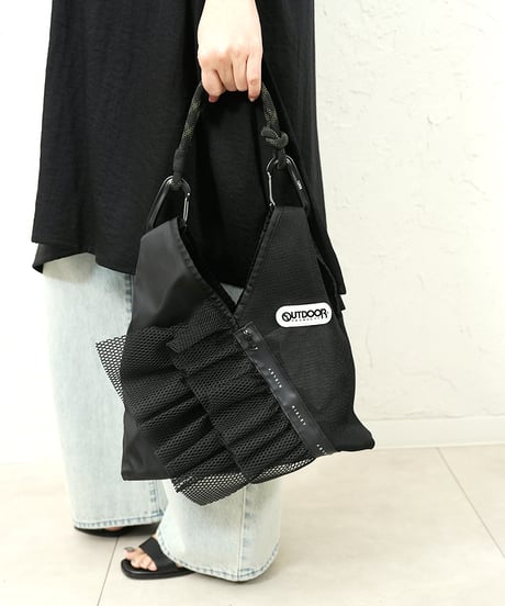 Frill mesh triangle　bag 残りわずか！
