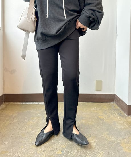 再再再再販　ご予約　FRONT SLIT LEGGINGS