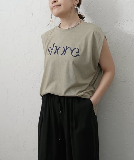 "SHORE"compact logo tee【ラスト1.2点】
