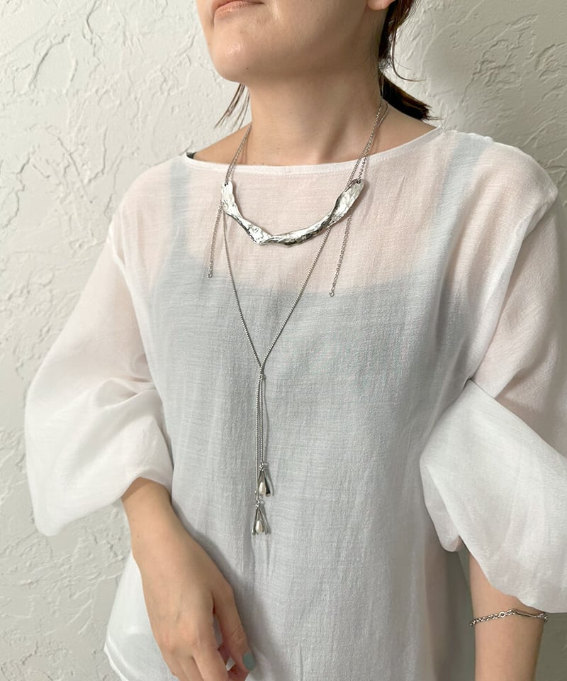 Sea'ds mara】 Texture necklace | select shop L...