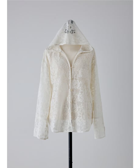 PORTABLE LACE HOODIE