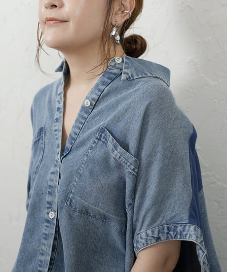 Tenceldenimx Georgette long shirt