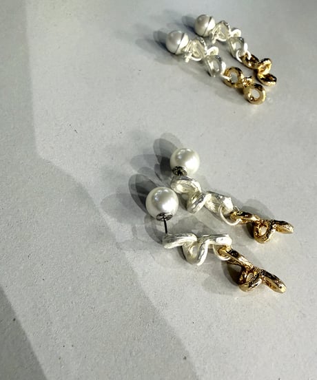 【Sea'ds mara】 Knot hoop pierce