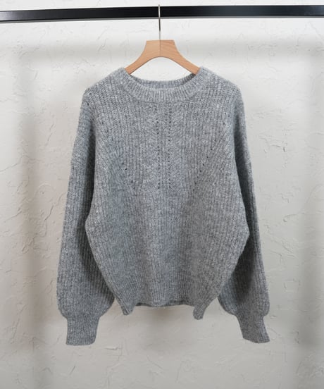 Wool knit【Whiteラスト2点】