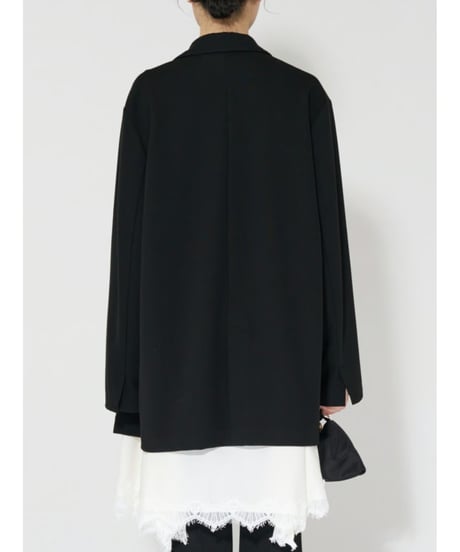 Soft rib long light Jacket