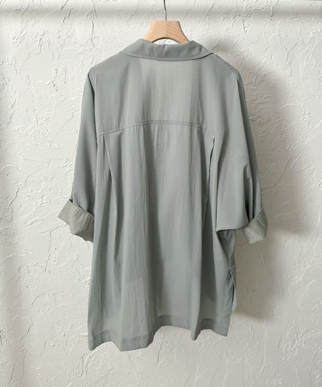 Sheer dolman jacket【grayラスト1点】