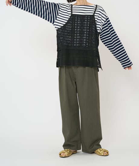 Patchwork race cami