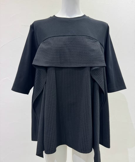 【cyan_tokyo】　ご予約 サッカーストライプコンビTOPS
