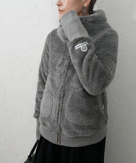 【MAISON MAVERICK PRESENTS】ご予約 大ヒット！ Hight-Neck Zipup Boa