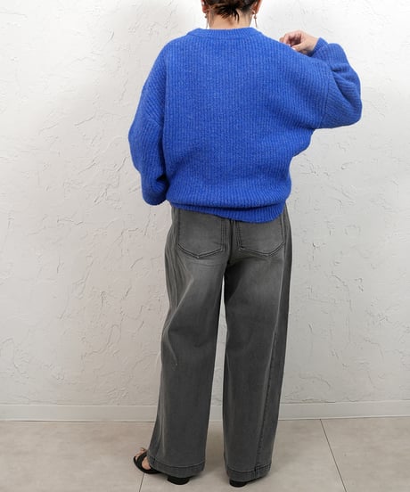 Wool knit【Whiteラスト2点】