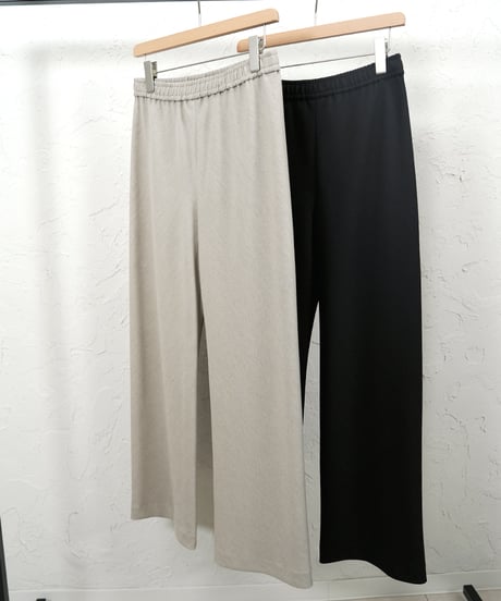 Linen touch　bias pants