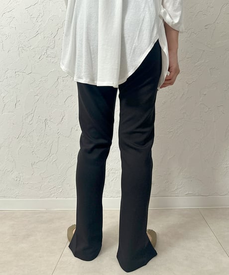 再再再再販　ご予約　FRONT SLIT LEGGINGS