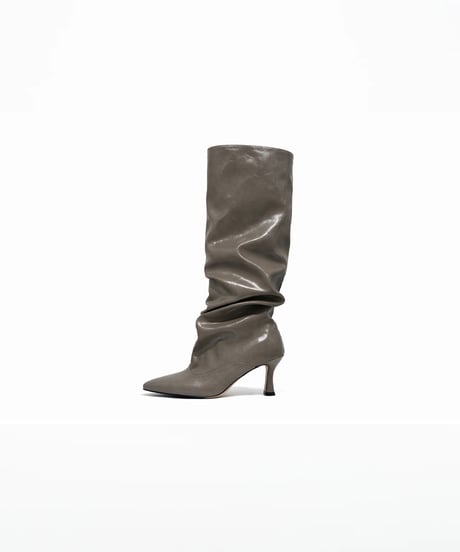 【MAISON MAVERICK PRESENTS】 ご予約　Knee High Draping Boots