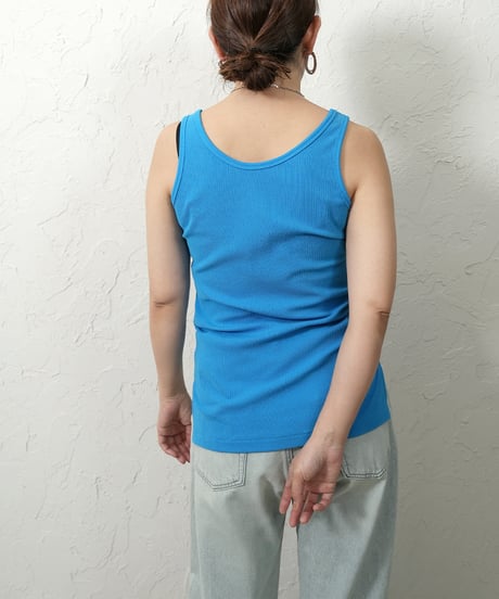Stylish　rib tanktop【ラスト1点】