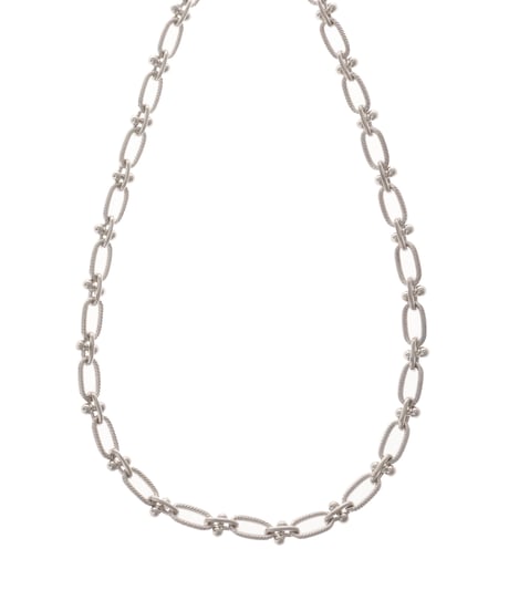 Oval link chain necklace