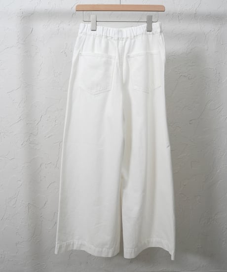 Curve switching drawst  waist   denim pants 【ラスト1点】