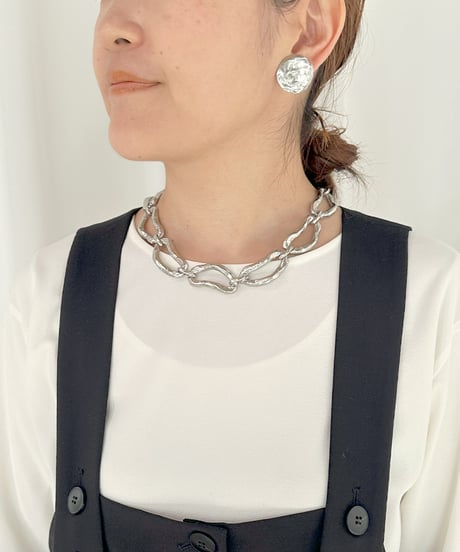 Restructure curve earring ラスト1点