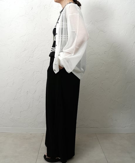 Conpact sheer cardigan【ラスト1点】