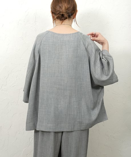 airy dolman blouse【grayラスト1点】