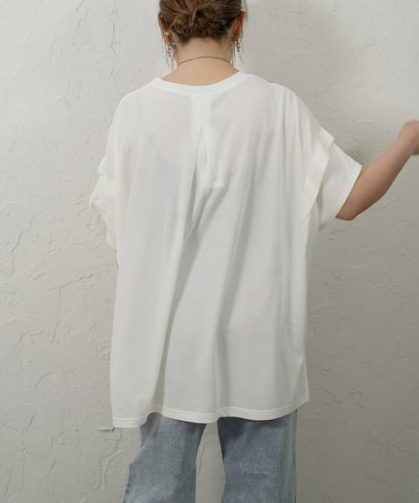 Prime cool leeve tuck Tshirt