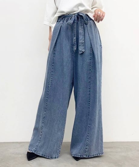 Tencel denim pants