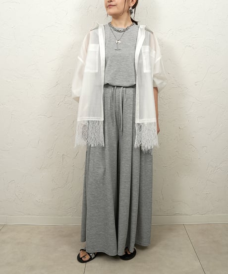 Liren別注size Tuck wide easy pants【ラスト1点！】