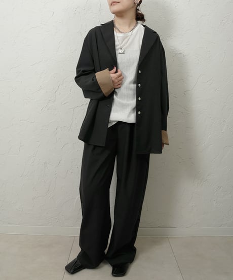 LINEN MIX PAJAMA PT