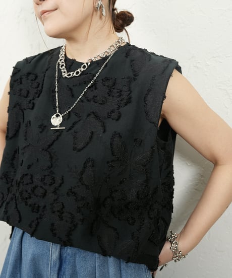 Jacquard vest