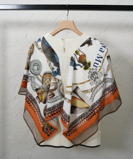 Scarf sleeve pullover【追加！ラスト1点】