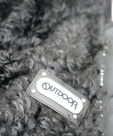 【Risley×outdoor】quilting fur triangle bag M ラスト2点！