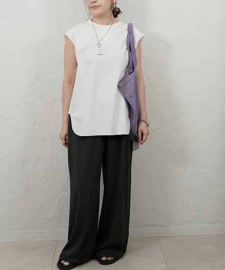 Frenchsleeve top【khakiラスト1点】