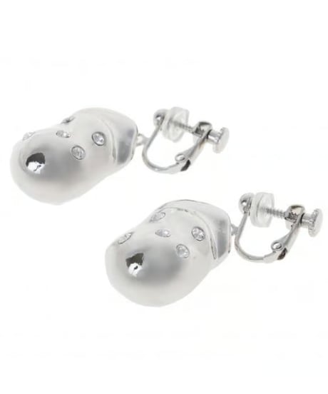 【Sea'ds mara】  Baroque pearl motif earring
