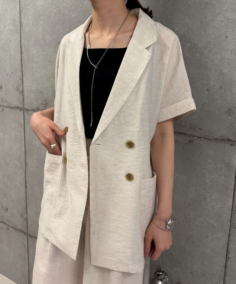 ROSIEE】 ご予約 ショートスリーブジャケット | select shop Liren