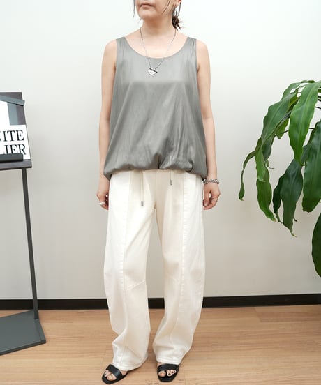 【Dignite collier】　ご予約  チンツ加工バルーンベスト