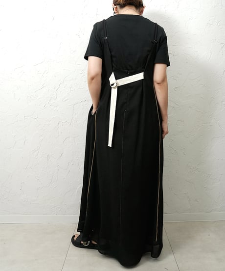 Merrow line camisole dress【ラスト2点】
