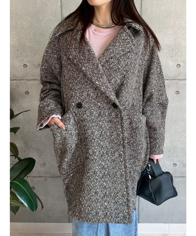 ROSIEE 軽量裏起毛コクーンコート ROSIEE】 ご予約 再販！軽量裏起毛コクーンコート | select shop